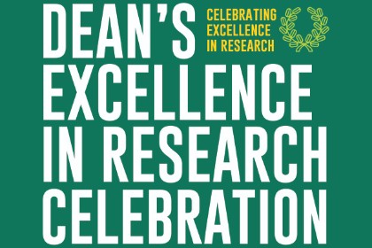 2021 Dean's Research Excellence Celebration Graphic