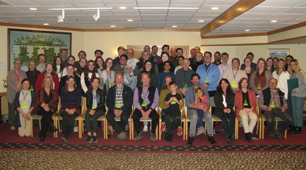 2022 Retreat - group photo with Drs. Schaffer and Nishimura