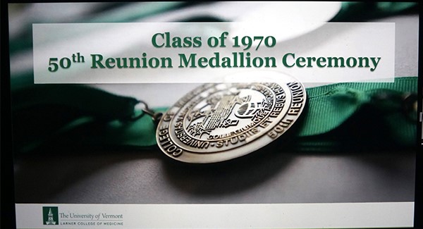 Class of 1970 Medallion Ceremony