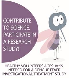 Cartoon bug asking for volunteers