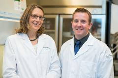 Drs. Kirkpatrick and Diehl in VTC Lab