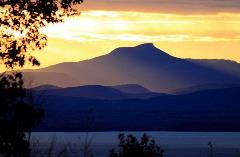 Photo of Camel's Hump at sunset