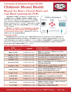 Childrens Mental Health Project ECHO 2020