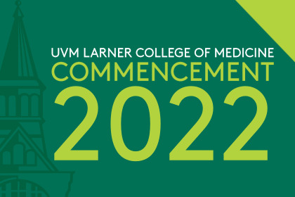Class of 2022 Commencement ribbon graphic