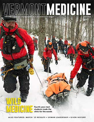 Vermont Medicine cover Spring 2023