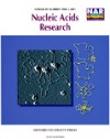 nucleic acids research journal cover nucleic acids research journal cover