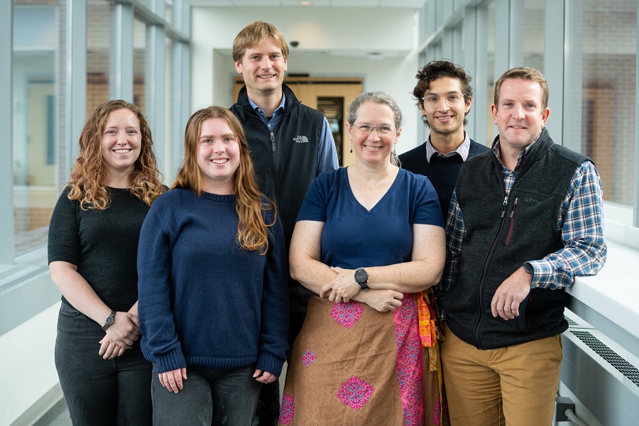 Diehl Lab team smiling