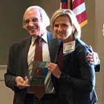 Kim Dittus receives award Kim Dittus receives award