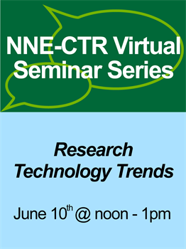 Virtual seminar on Research Technology Trends: June 10 @ noon - 1pm