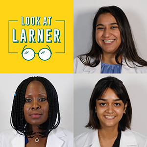 Headshots of Look at Larner Leaders