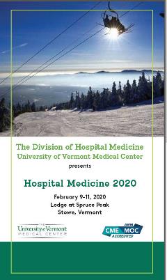 Hospital Medicine 2020 Brochure Cover 