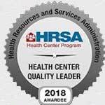 Health Center Quality Leader Awardee seal