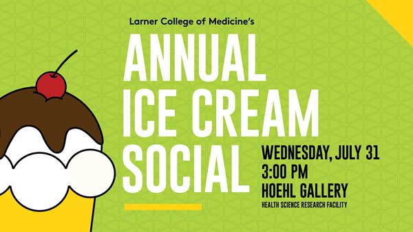 Annual Ice Cream Social - July 31 @ 3:00 pm, Hoehl Gallery