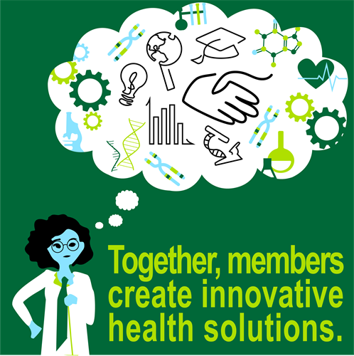 Together, members create innovative health solutions.