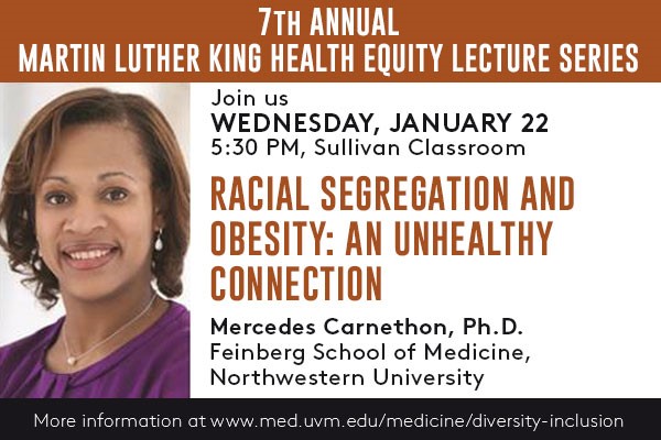 Martin Luther King Health Equity Lecture Series Poster