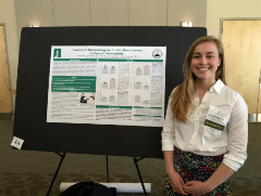 Laurel Haines with Poster, 2016 Laurel Haines with Poster, 2016