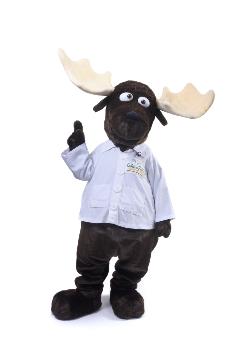 Monty the Moose Character