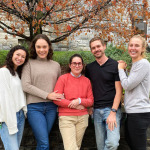 Medical Student council members Kadi Nguyen, Jennifer Toner, Gabriela Sarriera Valentin, Justin Henningsen, Elizabeth Kelley.