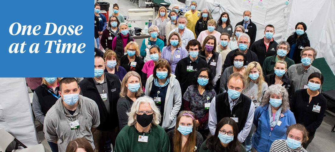 Champlain Valley Expo Vaccination Clinic Staff