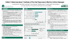 Patient Preferences for MyChart Advice Message 16 9