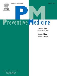 PreventiveMedicineSpecial2022 Preventive Medicine Special Issue, November 2022