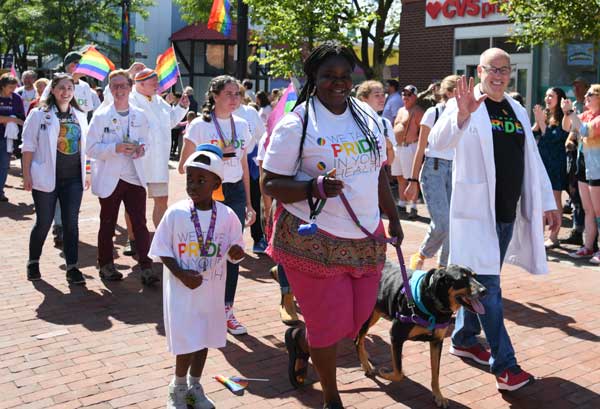 Pride Participants from Larner College of Medicine