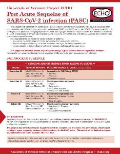 Projecct ECHO long-haul COVID flyer