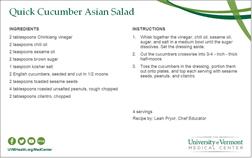 Quick Asian Cucumber Salad