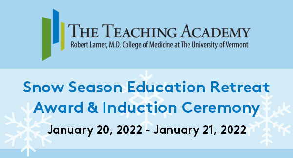 Snow Season Snow Season Education Retreat Award & Induction Ceremony graphic