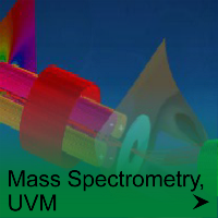 a button that reads Mass Spectrometry, UVM