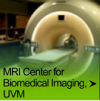 a button that reads MRI Center for Biomedical Imaging, UVM