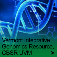 a button that reads VT Integrative Genomics Resource, CBSR UVM