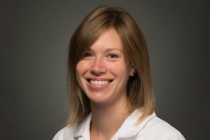 headshot of UVM Medical Center pathologist Christina Wojewoda, M.D., professor of pathology and laboratory medicine