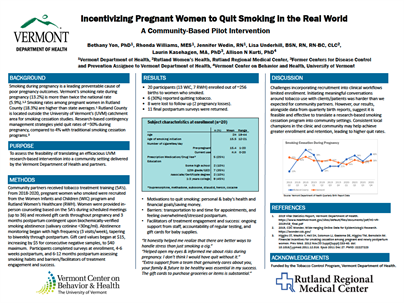 Incentives and Pregnant Smokers